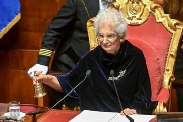 Il discorso della Senatrice a vita Liliana Segre - Palazzo Madama 13.10.2022
