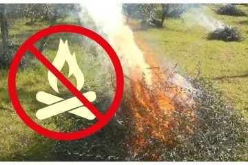 Divieto bruciatura residui colturali - tutela ambientale e sicurezza